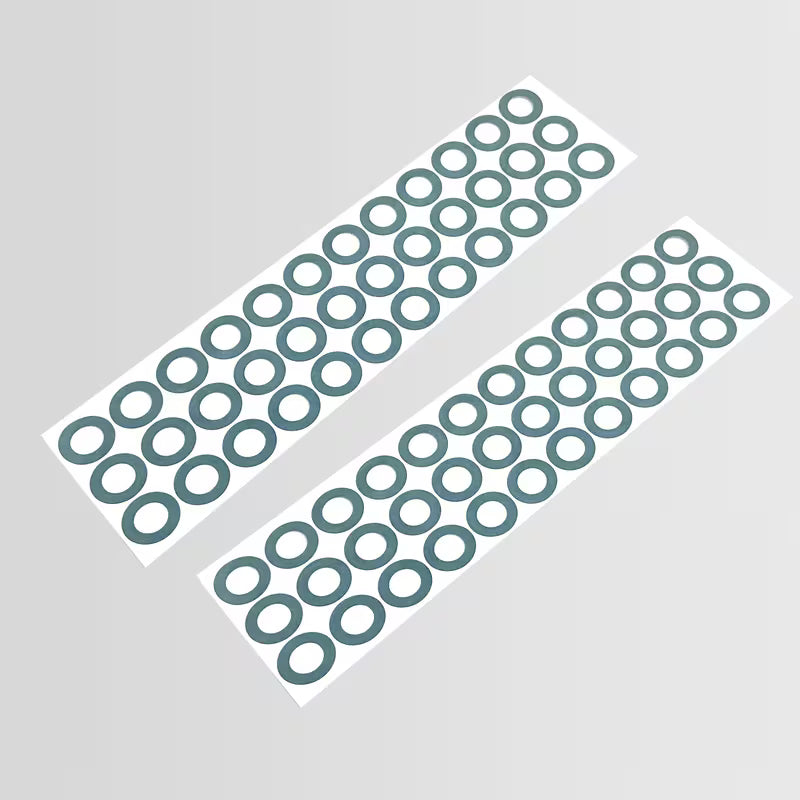 72Pcs Lithium Positive Electrode Battery Insulation Gasket Pack for 32700 Battery Cells (10006824) - Electromann SA