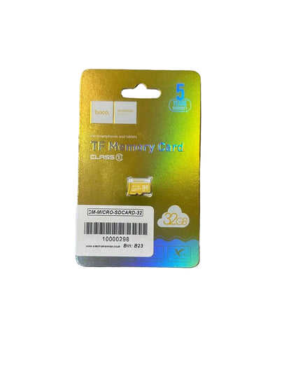 TF 32GB Class 10 Micro SD Card (10000298) - Electromann SA
