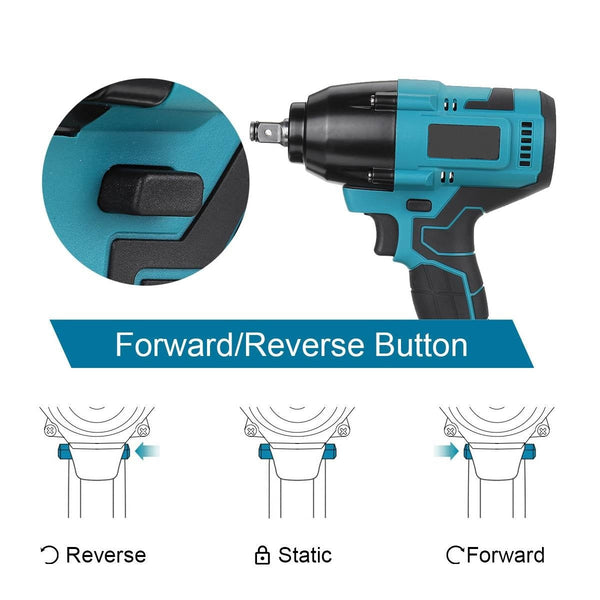 388VF 800N.m Max 18volt Lithium Portable Brushless Impact Wrench