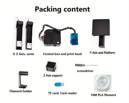 Compact 3D Printer Designed for Enjoyment (10004478) - Electromann SA