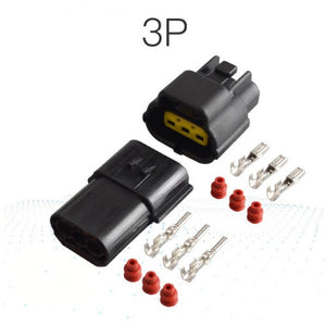 High-Quality 3Pin Waterproof Electrical Connector Plug Set for Outdoor Use