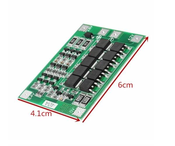 3S 40A 12.6v Li-ion Lithium Battery Charger Protection Board