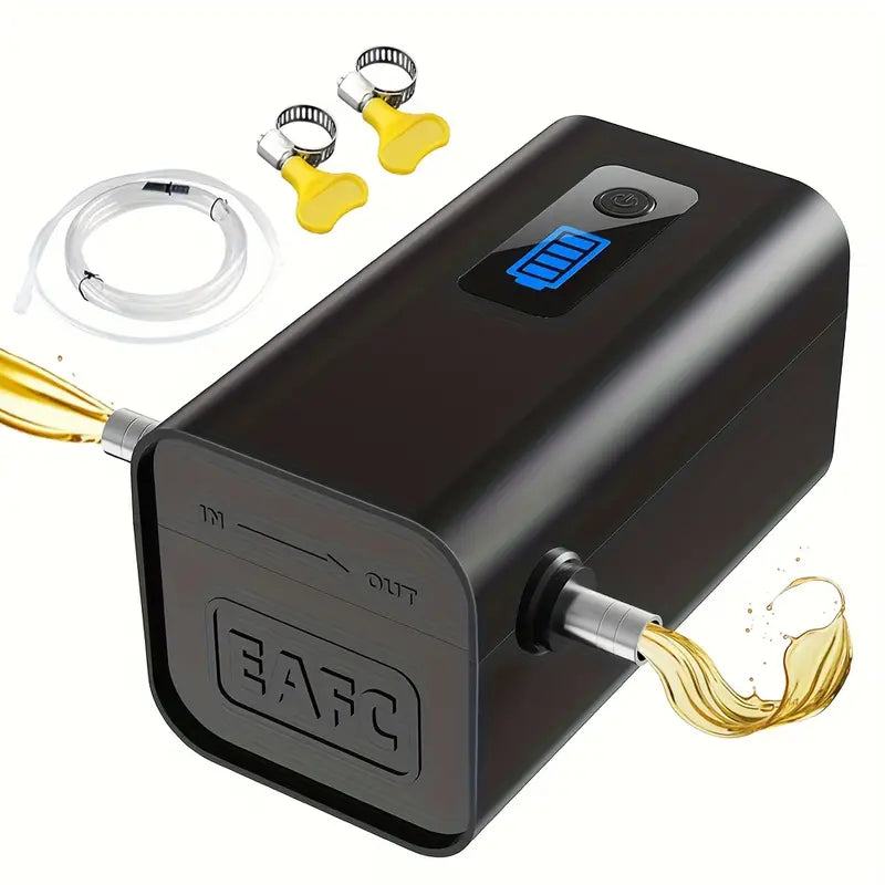 EAFC Portable Wireless oil pump - Easily Transfer Oil/ Crude Oil And Fuel with This Powerful Siphon Tool! (PRE-ORDER) - Electromann SA