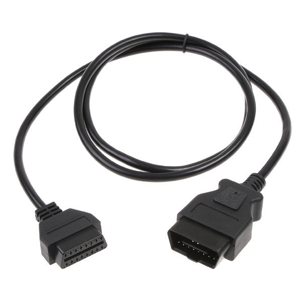 OBD-II 16Pin 1.2m Male to Female Extension Cable - Extend the Reach of Your Diagnostic Scanner - Electromann SA