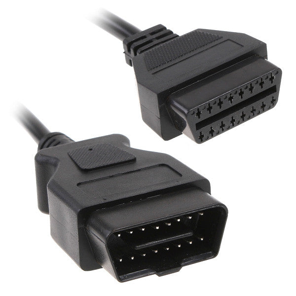 OBD-II 16Pin 1.2m Male to Female Extension Cable - Extend the Reach of Your Diagnostic Scanner - Electromann SA