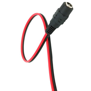 Buy DC Female Power Connector with 20cm Cable - Convenient and Versatile - Electromann SA