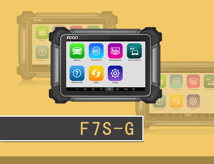 Fcar F7S-G Master (12V & 24V) Diagnostic Scanner for Trucks, Earth Moving & Cars - Electromann SA