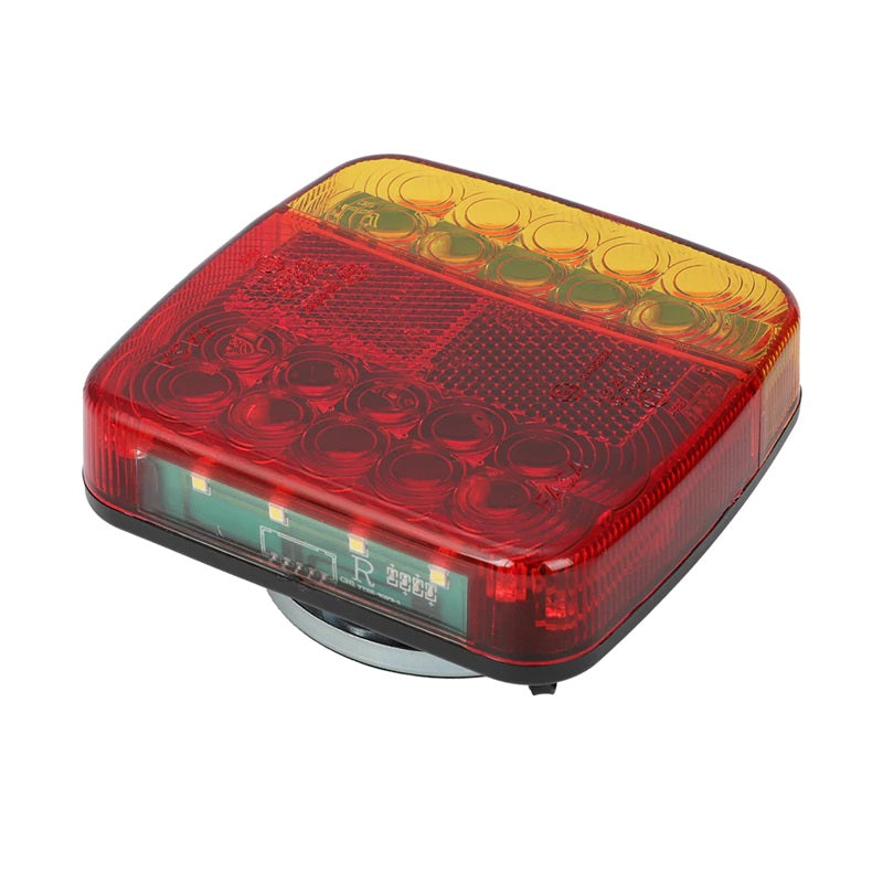 Magnetic Wireless LED Truck/Trailer Tail Light Kit - Convenient and Reliable Lighting Solution (10004776 - Electromann SA