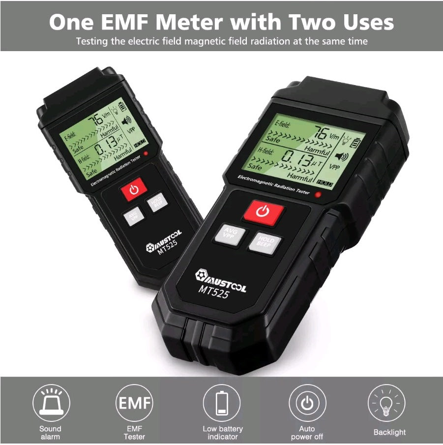 MUSTOOL MT525 Electromagnetic Radiation Tester - Electromann SA