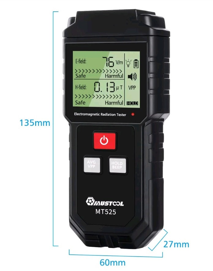 MUSTOOL MT525 Electromagnetic Radiation Tester - Electromann SA