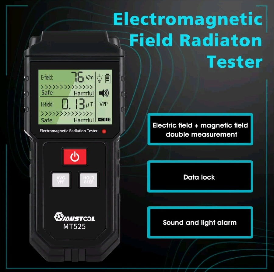 MUSTOOL MT525 Electromagnetic Radiation Tester - Electromann SA