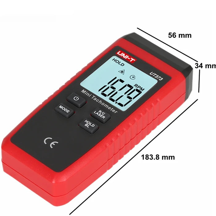 UNI-T UT373 Mini Digital Non-contact Tachometer - Electromann SA
