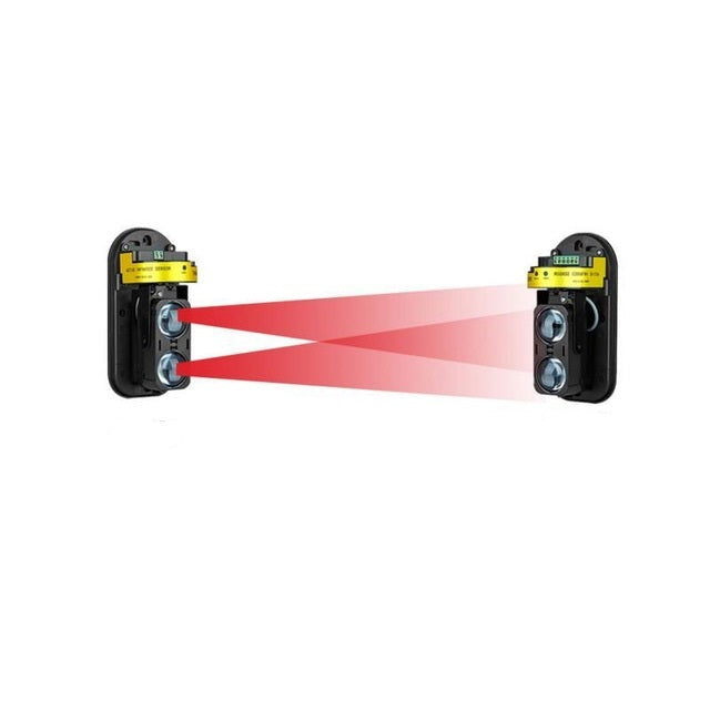 Outdoor Dual Beam ABT-150 (150m) Infrared Movement Sensor Kit - Electromann SA