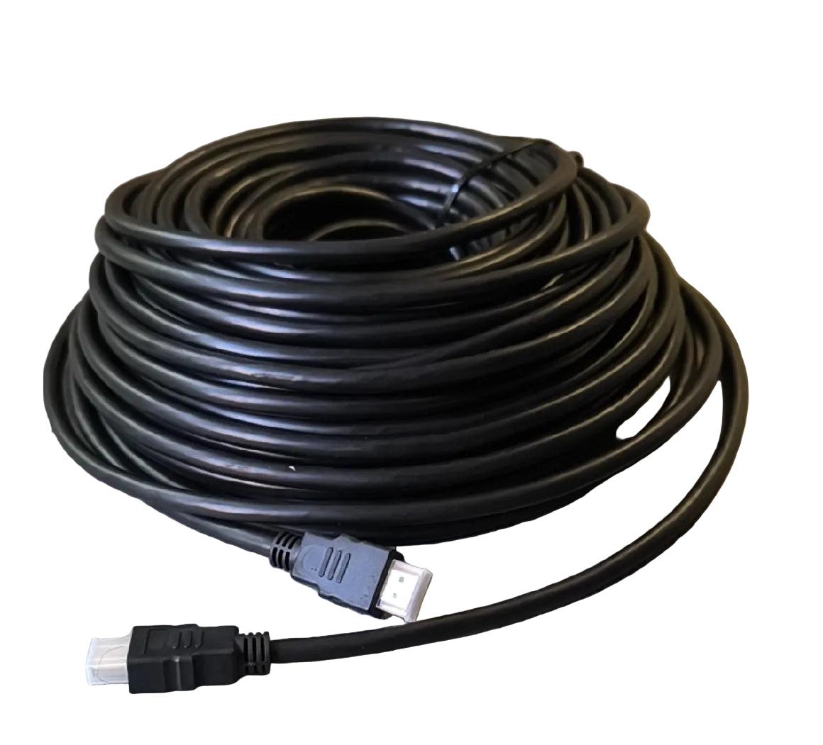 30m Round HDMI Cable - Electromann SA