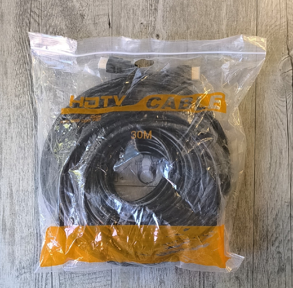 30m Round HDMI Cable - Electromann SA