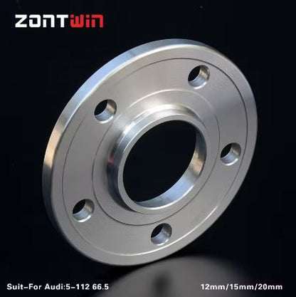 2Pieces 15mm Wheel Spacers PCD 5x112 CB 66.5mm 5Lug for Mercedes Benz and Audi Vehicles - Electromann SA