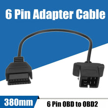 6 Pin OBD to OBD2 Adapter Cable for Jeep/Dodge - Electromann SA