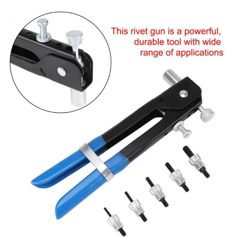 86Pcs Aluminum Alloy M3-M8 Blind Rivet Nut Tool - Electromann SA