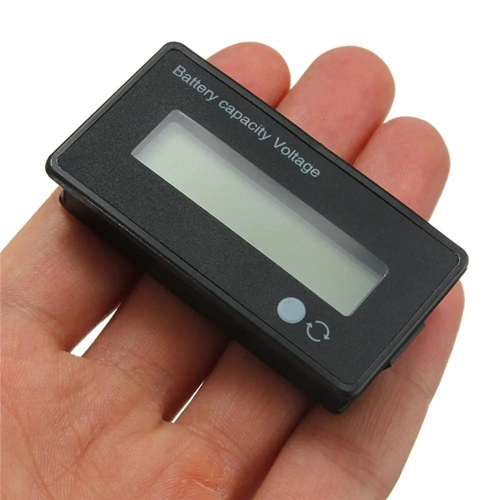 5-72V LCD Lithium/Lead Acid Battery Indicator - Electromann SA