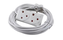 220v 10amp 3m Extension Cord With Two-Way Multi-Plug - Electromann SA