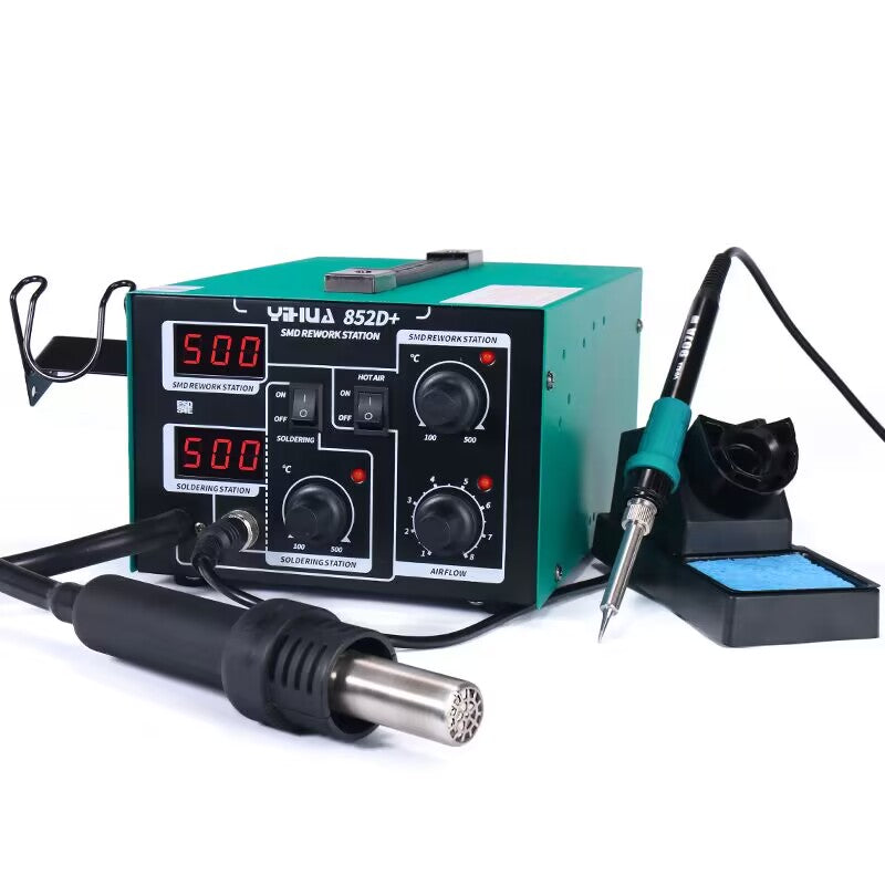 2 in 1 SMD Soldering Rework Station - Electromann SA