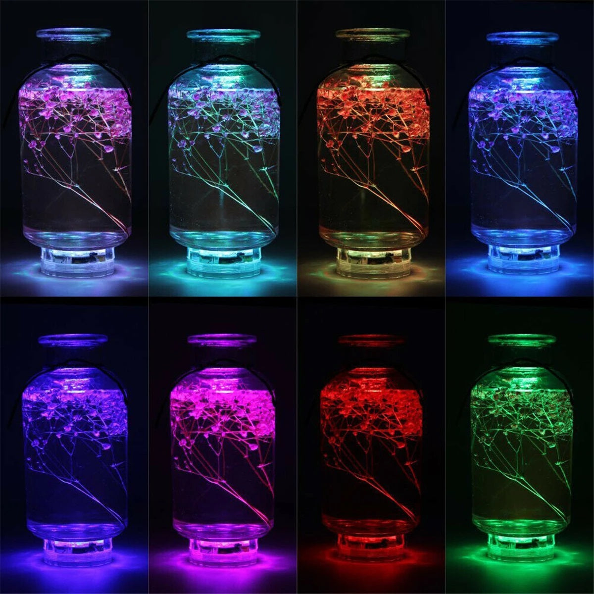RGB Submersible Remote Controlled LED Light - Electromann SA