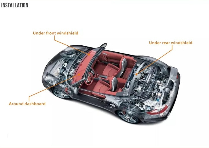 VT05R DIY Live Web and Mobile Phone Based Vehicle GPS Tracker - No Contract - Electromann SA