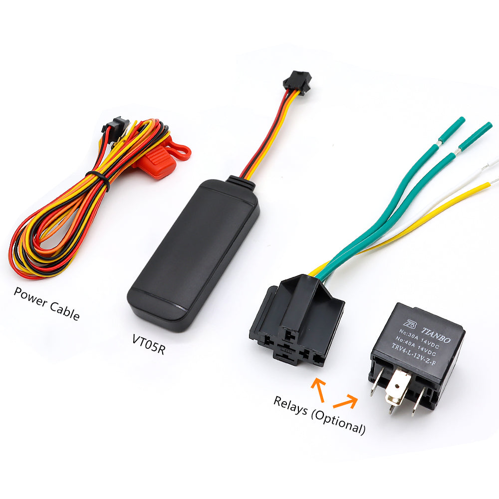 VT05R DIY Live Web and Mobile Phone Based Vehicle GPS Tracker - No Contract - Electromann SA