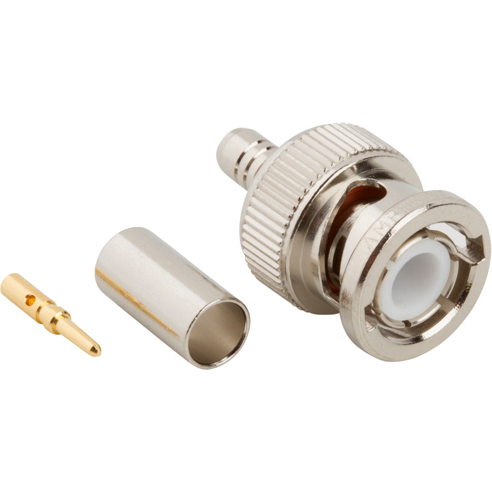 BNC Quick Crimp Connector - Reliable and Efficient Coaxial Cable Connection Solution (20000127) - Electromann SA