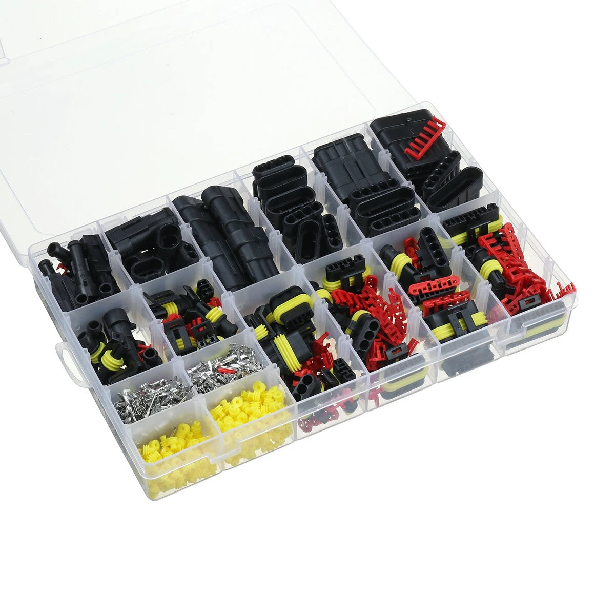 708pcs Electrical Connector Plug 1-6 Pin Kit - Electromann SA