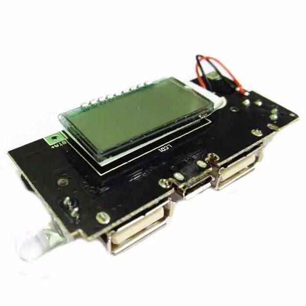 Dual USB 5V 1A 2.1A Mobile Power Bank Charger Module - Electromann SA
