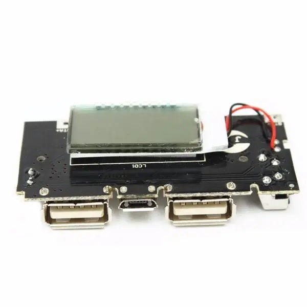 Dual USB 5V 1A 2.1A Mobile Power Bank Charger Module - Electromann SA