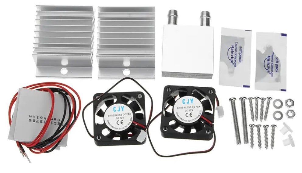 DIY Thermoelectric Peltier Refrigeration Cooling System - Electromann SA