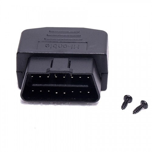 OBDII 16 Pin OBD 2 Male Connector Plug Adapter - Electromann SA