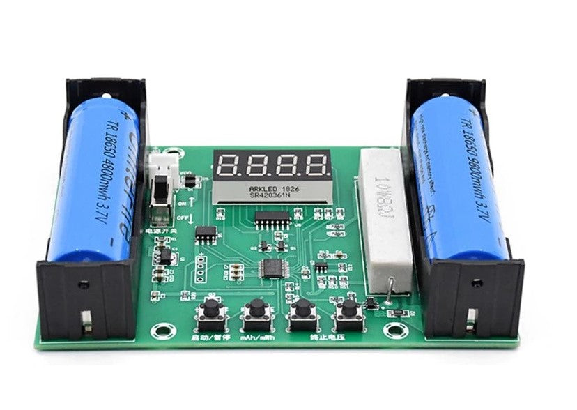 XH-M240 Battery Capacity Tester for 18650 Lithium Cells - Electromann SA