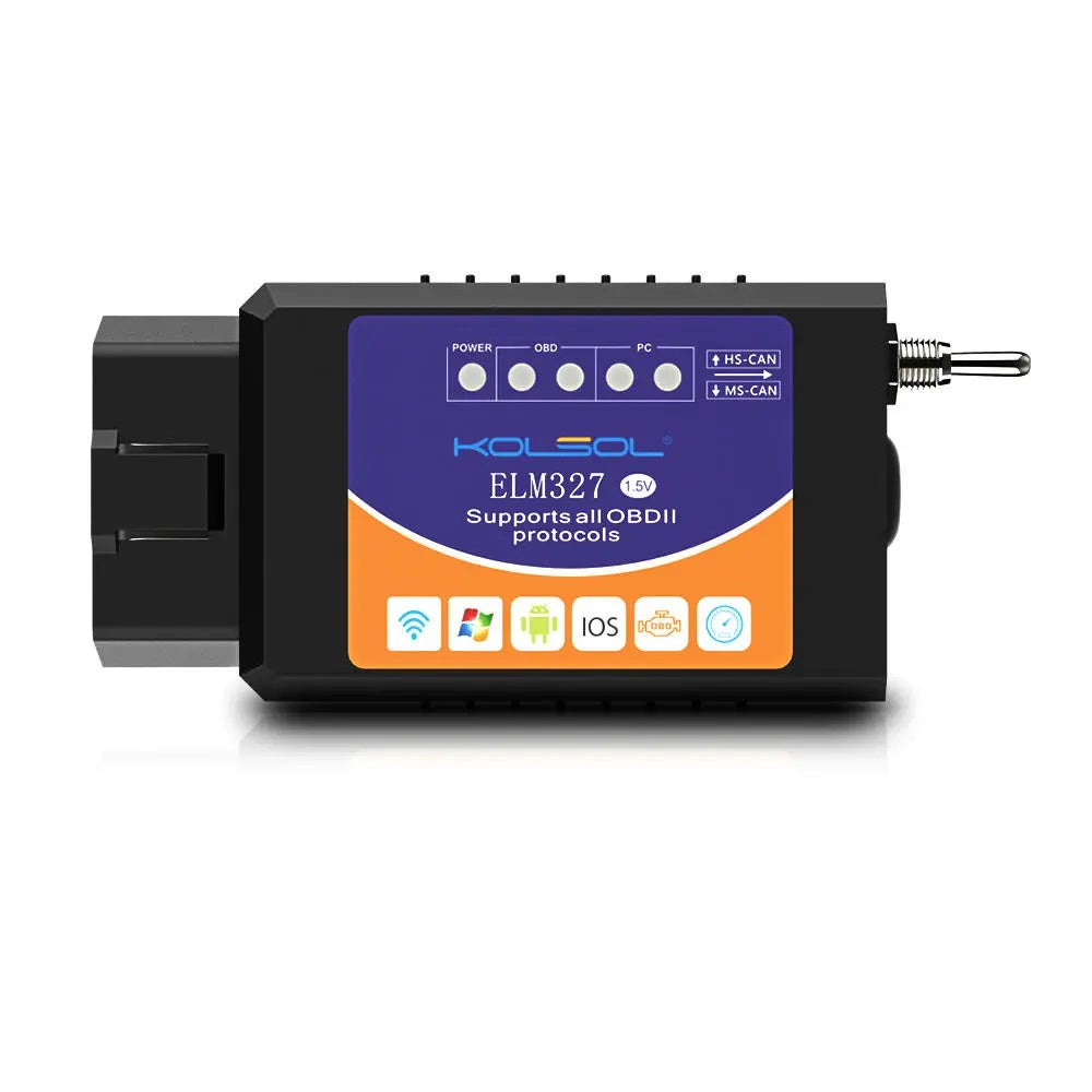 KOLSOL ELM327 V1.5 Wifi Car OBD2 Automobile Diagnostic Tool - Electromann SA