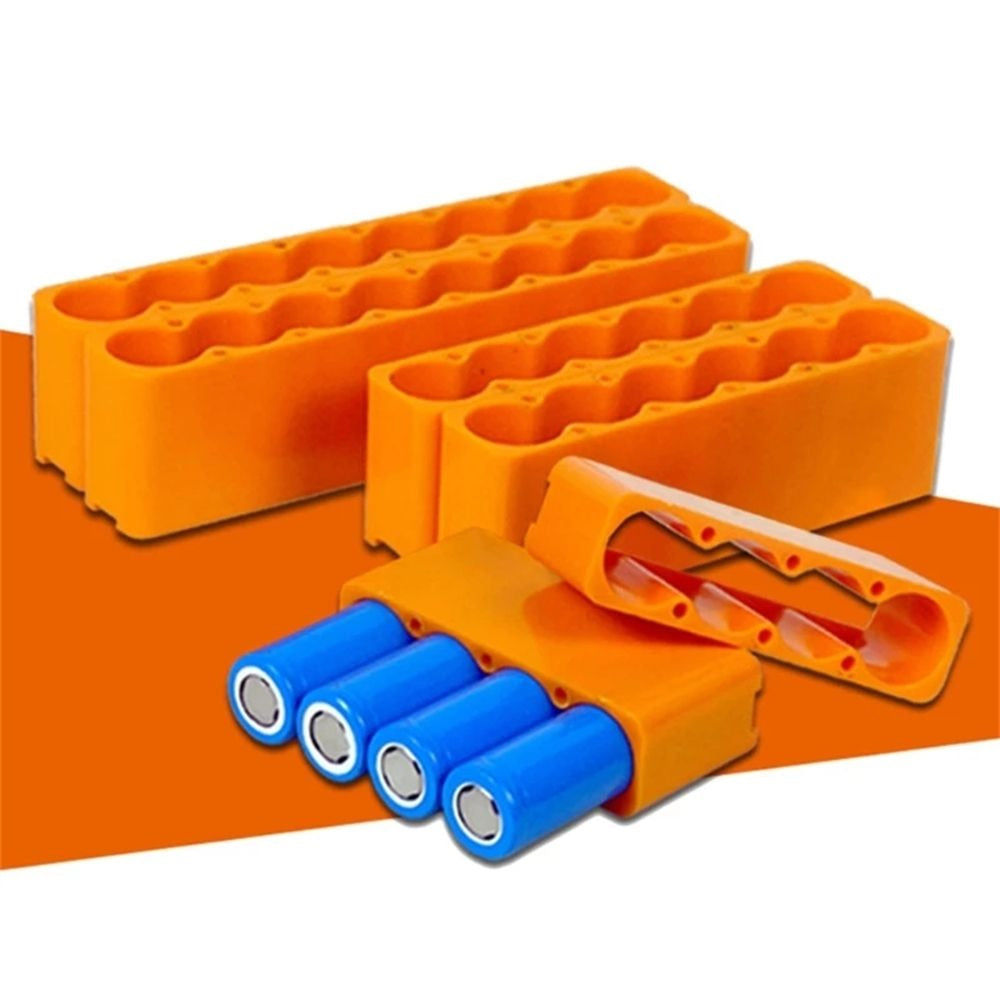 18650 Lithium Battery 8 Slot Spot Welding/Soldering Holder - Electromann SA