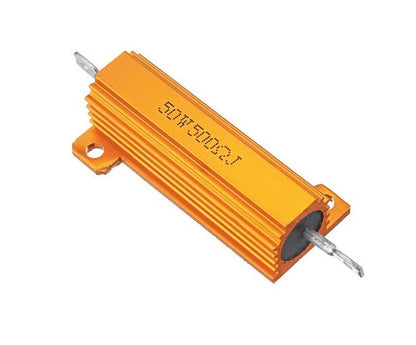 RX24 50W500RJ Metal Aluminum Case High Power Resistor - Electromann SA