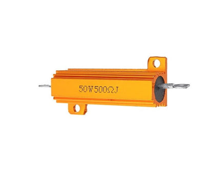 RX24 50W500RJ Metal Aluminum Case High Power Resistor - Electromann SA