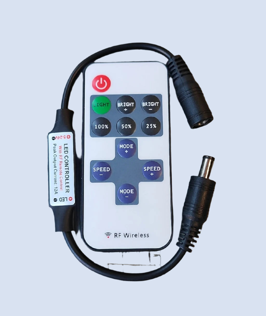 LED Strip Wireless RF Controller - Electromann SA