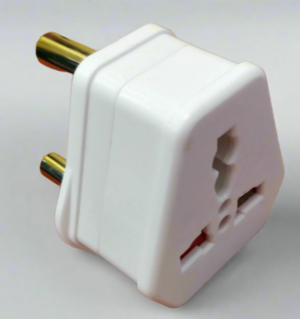 Redisson Universal Wall Plug Travel Adaptor - M10U - Compact and Versatile Travel Accessory (10003298) - Electromann SA