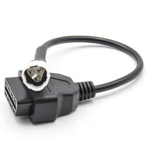 Motorcycle Diagnostic OBD Adapter Cable for Yamaha 3P - Electromann SA