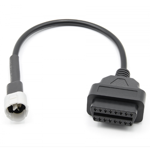 Motorcycle Diagnostic OBD Adapter Cable for Yamaha 3P - Electromann SA