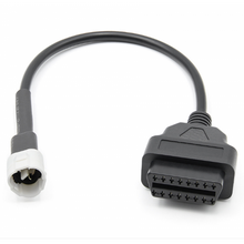Motorcycle Diagnostic OBD Adapter Cable for Yamaha 3P - Electromann SA