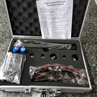 Powerful 1000mw 450nm Blue Laser Pointer for Presentations and Outdoor Activities - Electromann SA