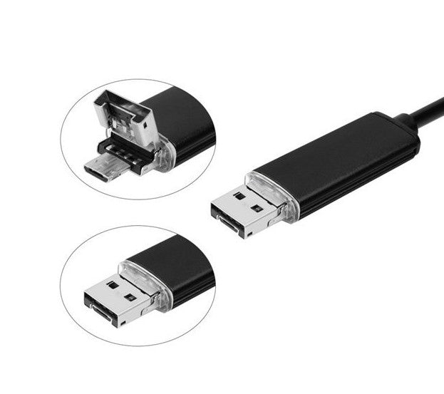 Andowl Q-HD211 2 In 1 Android Waterproof 5m Micro USB Endoscope - Electromann SA