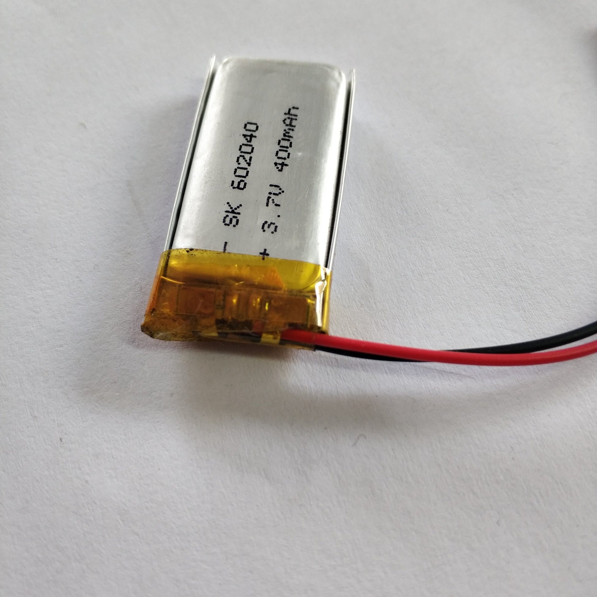 3.7V 400mAh Re-chargeable Li-ion Battery - Electromann SA