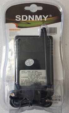 JIABAO A636 AA/AAA/9V Nicd-NiMh Wall Battery Charger - Compact and Versatile Charging Solution - Electromann SA