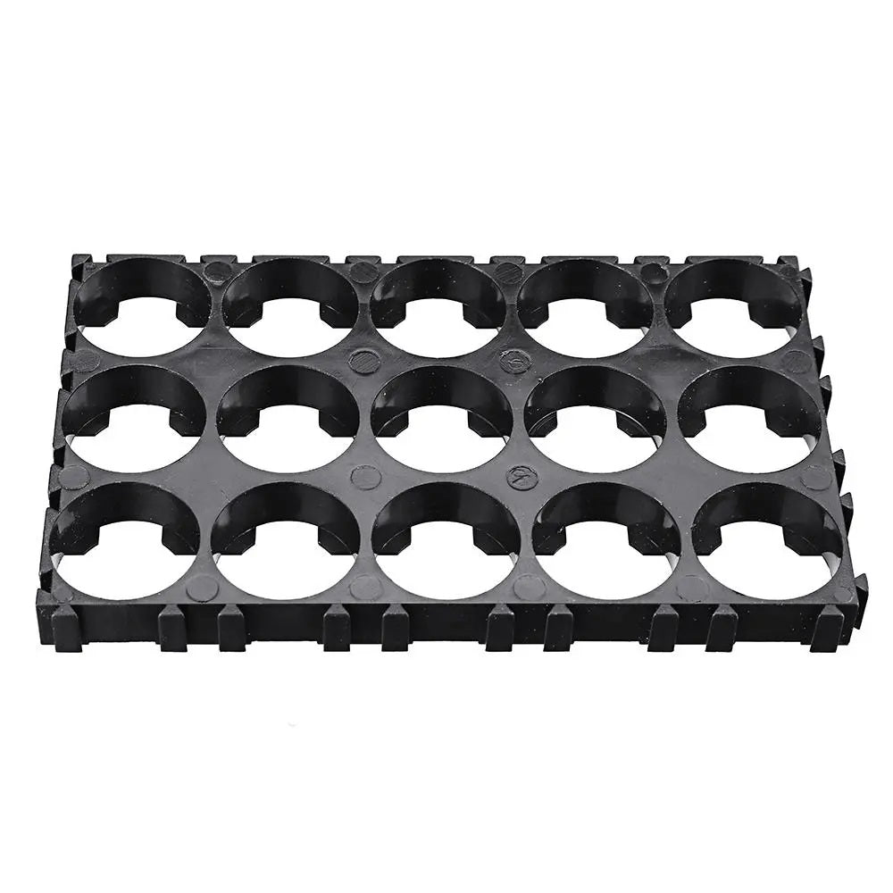 3x5 Battery Spacer Plastic Holder for 18650 Lithium Cells - Electromann SA