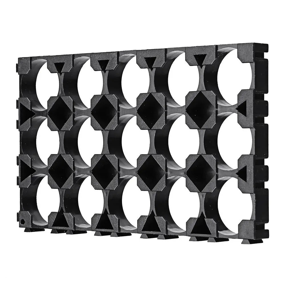 3x5 Battery Spacer Plastic Holder for 18650 Lithium Cells - Electromann SA